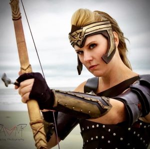 General Antiope from Wonder Woman cosplayered by @SewGeekMama