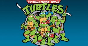 Cartoon of Teenage Mutant Ninja Turtles