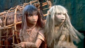 Dark Crystal puppets appear startled