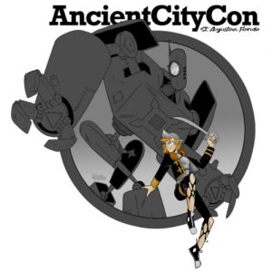 Ancient City Comic Con logo