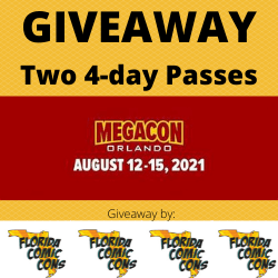 Megacon logo and Florida Comic Cons logo