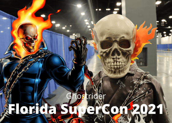 Florida Comic Cons Ghostrider character bomb