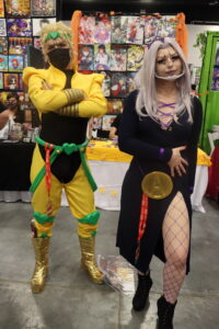 a couple cosplaying at Florida SuperCon 2021
