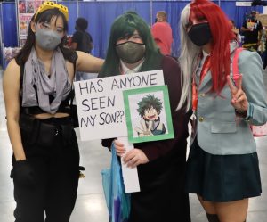 anime cosplayers at Florida SuperCon 2021
