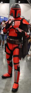 a Star Wars cosplayer at Florida SuperCon 2021