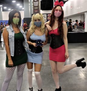 cosplayers at Florida SuperCon 2021