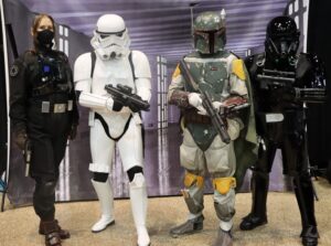 Star Wars cosplayers at Suncoast Fan Fest 2021