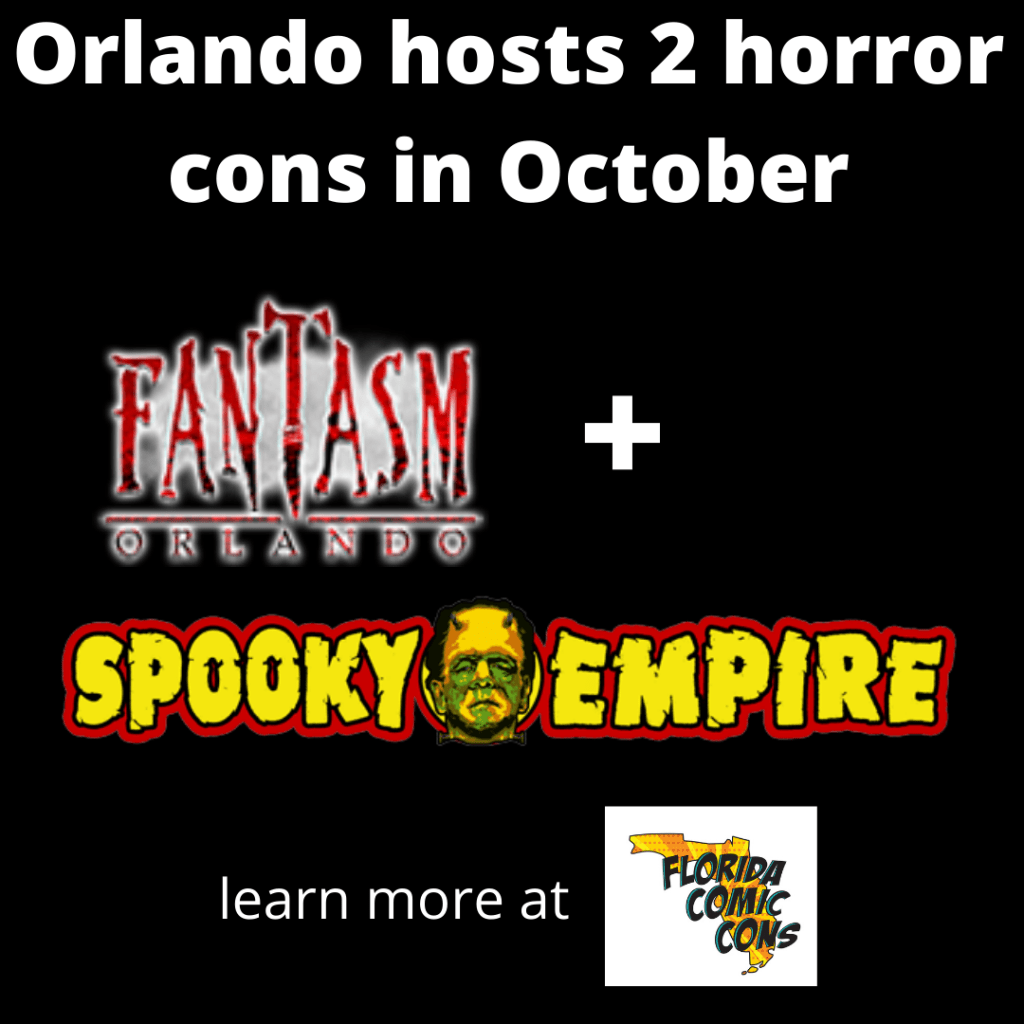 Orlando hosts 2 horror cons in October: Fantasm Orlando and Spooky Empire