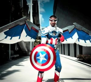 Sam Wilson Captain America with wings