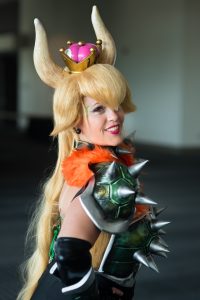 Avera Cosplay as Bowsette from Mario