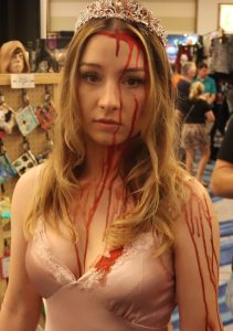 Carrie cosplayer at Spooky Empire
