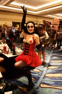 cosplayer at Spooky Empire