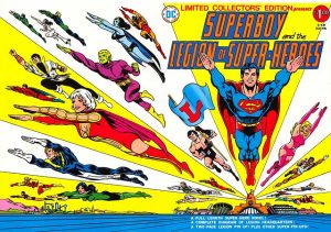 Giant size Legion of Superheroes by Mike Grell at St Pete Comic Con