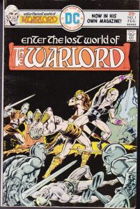Warlord cover by Mike Grell at St. Pete Comic Con