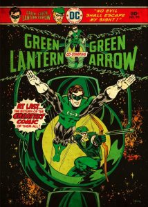 Green Lantern Green Arrow by Mike Grell at St Pete Comic Con