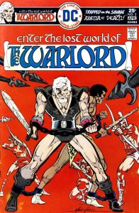 Warlord cover by Grell at St Pete Comic Con