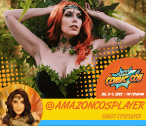 amazon cosplayer promo graphic st pete comic con