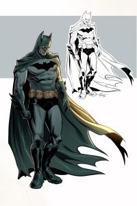 Batman by Omar Francia